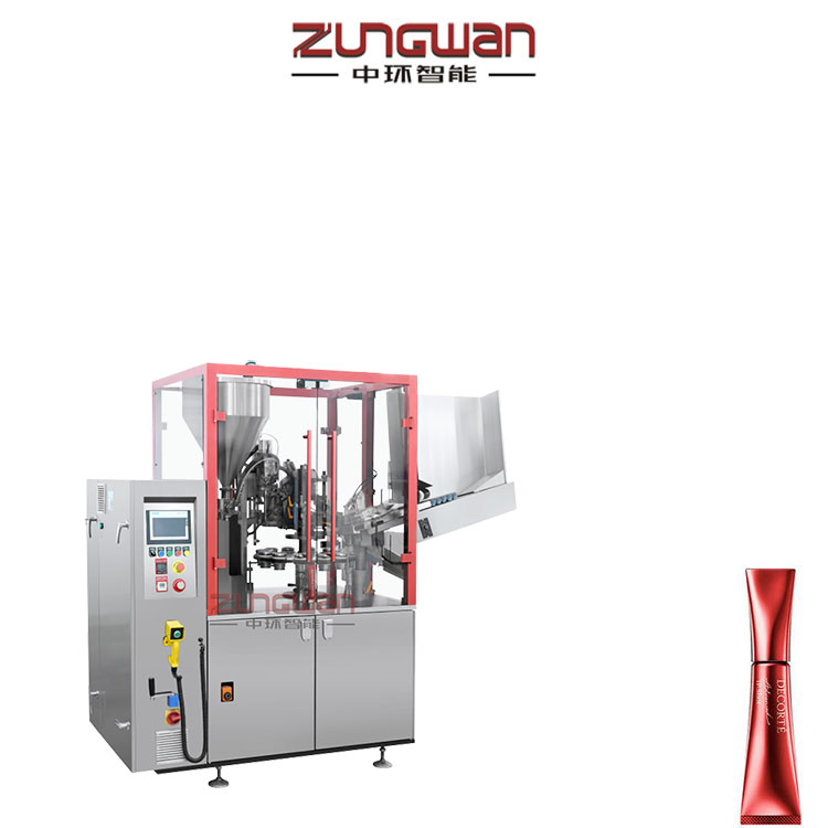 上海灌裝封尾機，價格優(yōu)惠中環(huán)封尾機，男士面霜軟管灌裝機